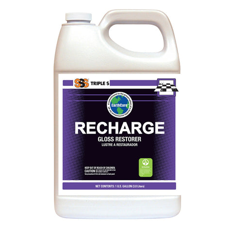 SSS EarthCare Recharge Polymer Based Mop On Restorer, 4x1 Gal.