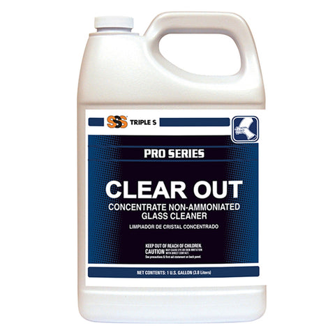 SSS Clear Out Concentrate Non-Amm. Glass Cleaner, 4/1 Gal.