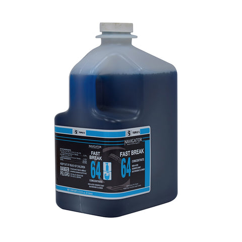 SSS Navigator #64 Fast Break Concentrate Disinfectant, 2/2Ltr