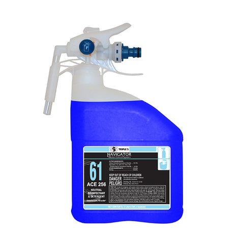 SSS Navigator PDC #61 Ace 256 Neutral Disinfectant & Detergent, 2/3L.