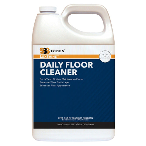 SSS LuxShine Daily Floor Cleaner, 4/1 Gal.