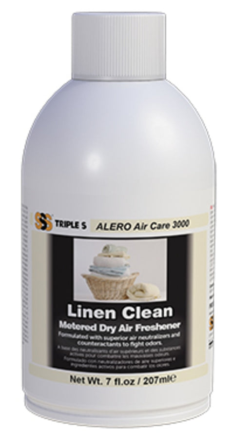 SSS Alero 3000 Metered, Linen Clean Fragrance Refill, 12/7 Oz.