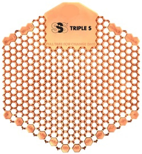 SSS Surge 3D Urinal Screen Mango Delight, 6x10/Cs.