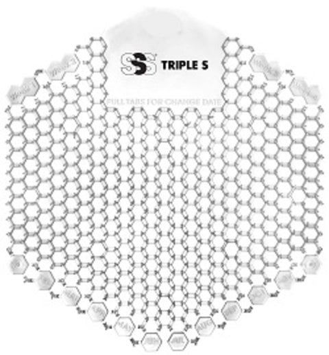 SSS Surge 3D Urinal Screen Sweet Honeysuckle, 6x10/Cs.