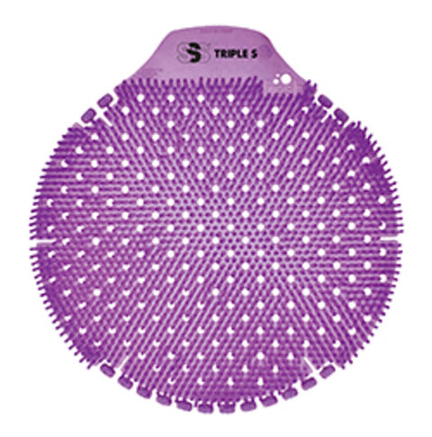 SSS Surge Boost 60-Day Urinal Screen Loud Lavender, 6x6/Cs.