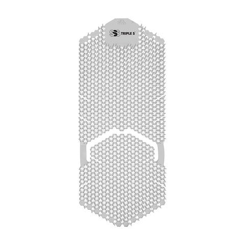 SSS Tsunami Large Area Urinal Screen, Cotton Blossom, 6/Cs.