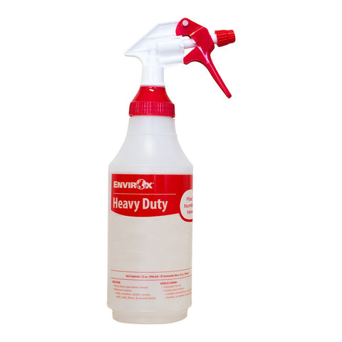 ENV 112 Absolute Bottle & Spray Head, Heavy Duty Red, Silk Screen, 84/Cs.