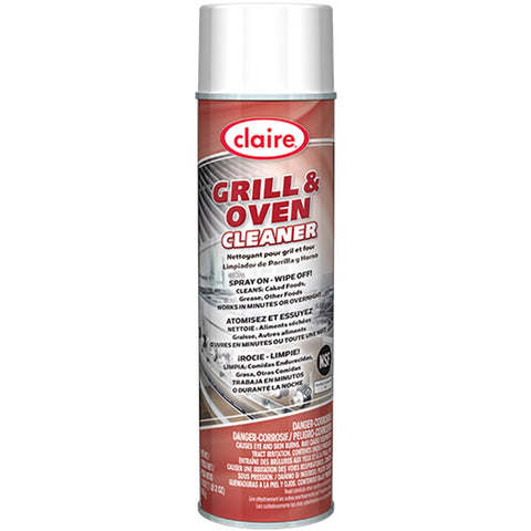 Claire Grill & Oven Cleaner, 12/18 Oz.