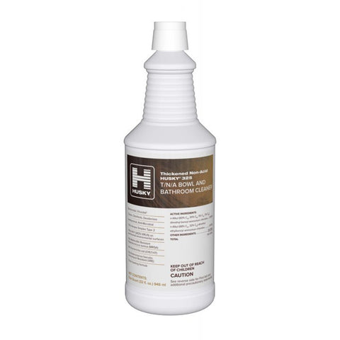 Husky 325 Thickened Non-Acid Bowl and Bathroom Cleaner (EPA), 12/32 Oz.