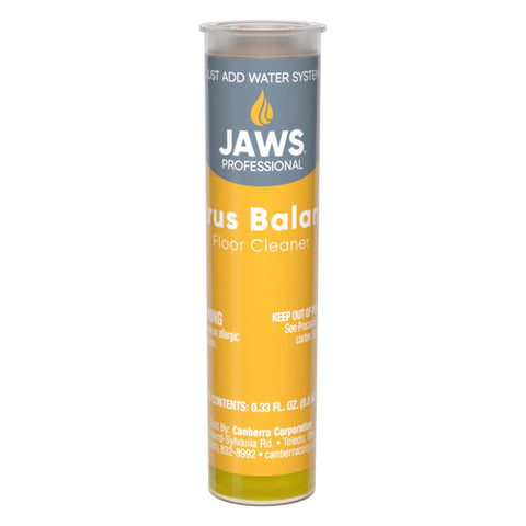 JAWS Citrus Balance Damp Mop Cleaner Refills, 24/10 mL