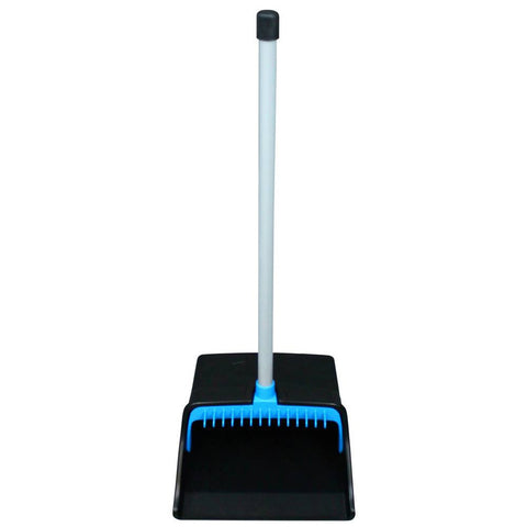 SSE Lobby Dust Pan with Straight PVC Handle, 6/Cs.